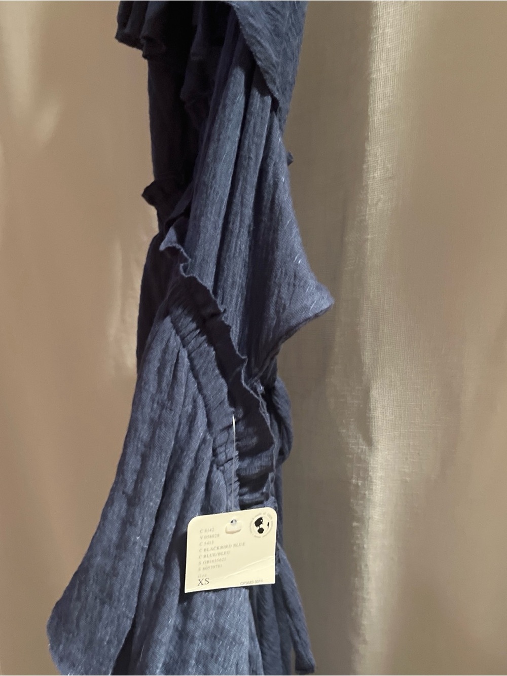 NWT Free People Santa Luz Ruffle Tiered Maxi Dress. Size XS - Picture 4 of 5